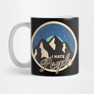 I Hate People Camping Mug